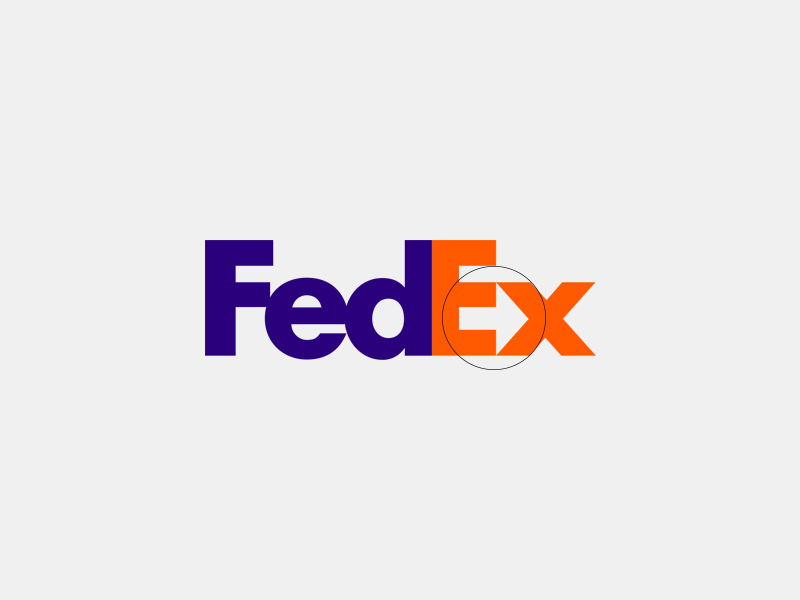 FedEx logo pijltje